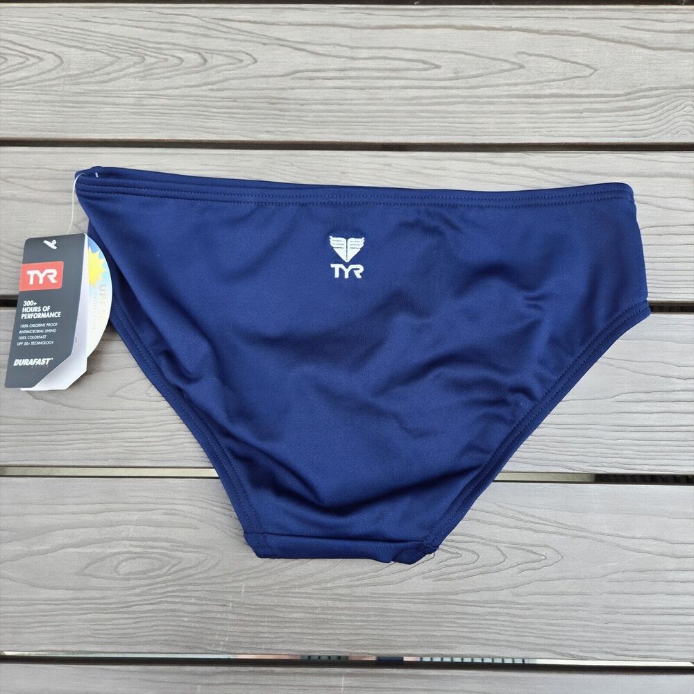 TYR Women Scoop Tank (8) W/ Navy Bottoms (6) 2 Piece Navy/multi Swim New - Picture 5 of 6
